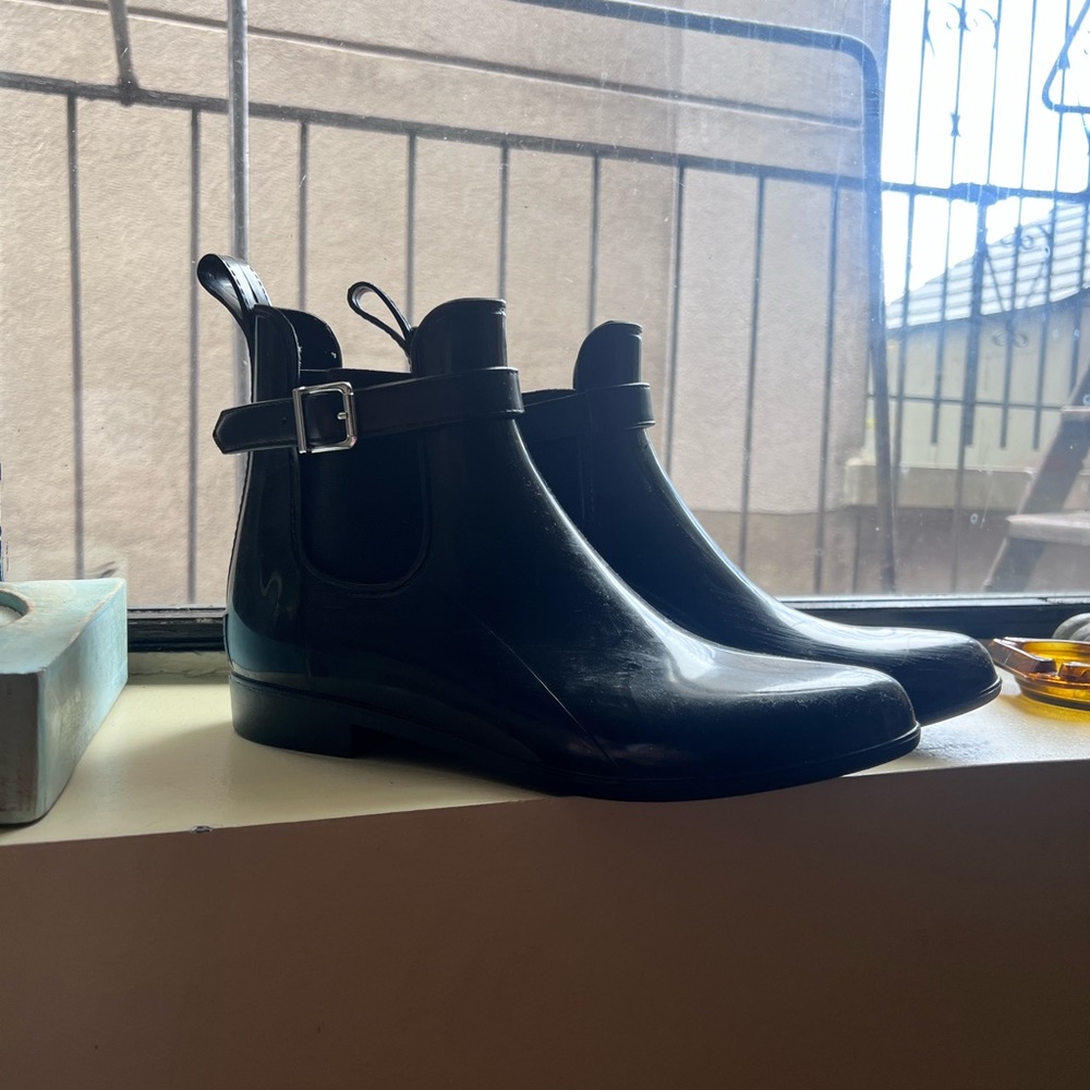 Marc Fisher Rain Boots with Buckle